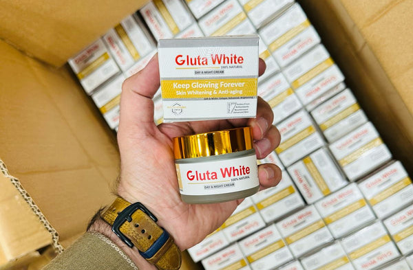 Gluta White Extreme Whitening & Anti-Aging Cream – Day & Night Formula for Radiant Skin